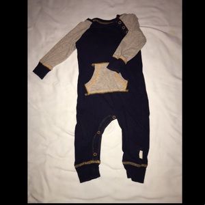 Burt’s Bee Baby hooded romper